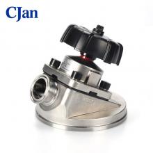 Ручной санитарный танк из нержавеющей стали Bottom Membrane Diaphragm Valve