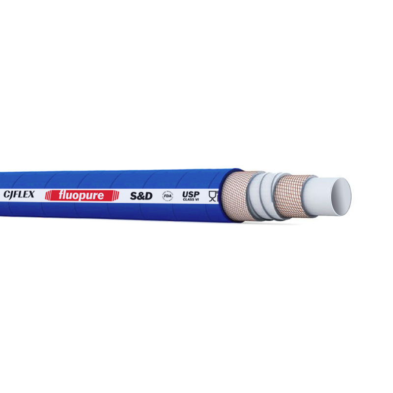 CJFLEX Fluopure - Smooth Bore PFA Lined Rubber Hose
